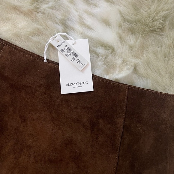 Alexa Chung for Madewell Suede Mini Skirt - Picture 10 of 10